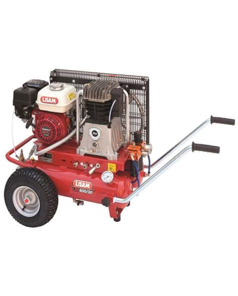 Benzinli Kompresör Lisam 9102 LM 600/30 6,5 HP Honda Pistonlu Kompresör