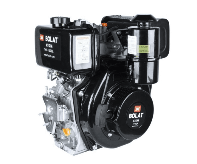 Bolat 7 HP Dizel Motor Frezeli Çok Amaçlı Motorlar