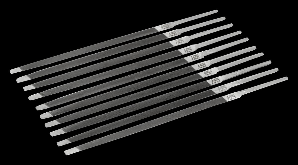 Bahco Eğe Üçgen Süper İnce Sapsız 125 mm 4-188-05-2-0 Motorlu Testere Yedek Parça ve Aksesuar