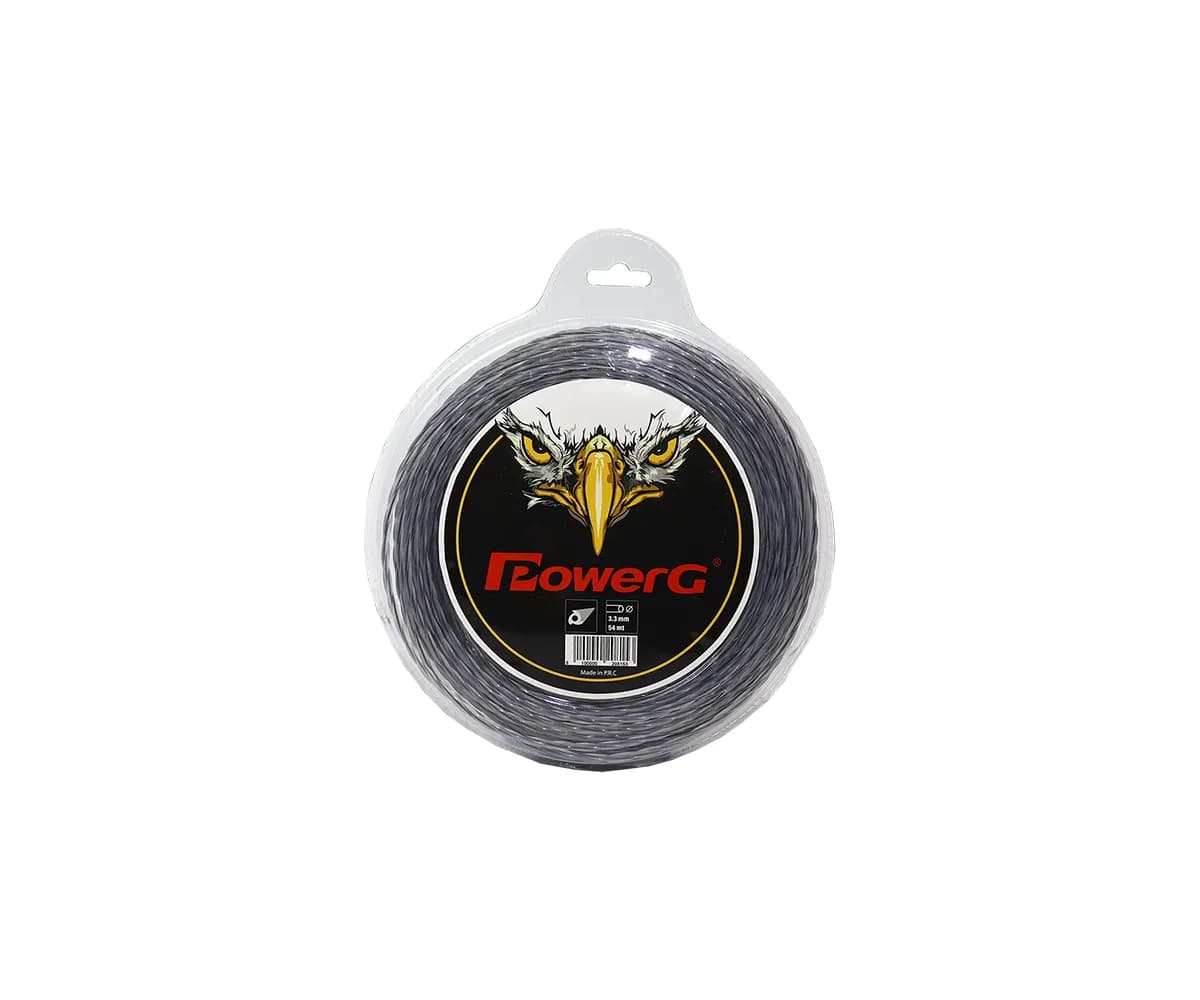 Dakkın Misina PowerG Burgulu 3.3 mm 54 m Twist POWERG-40097 - 10'lu Koli Tırpan Yedek Parça