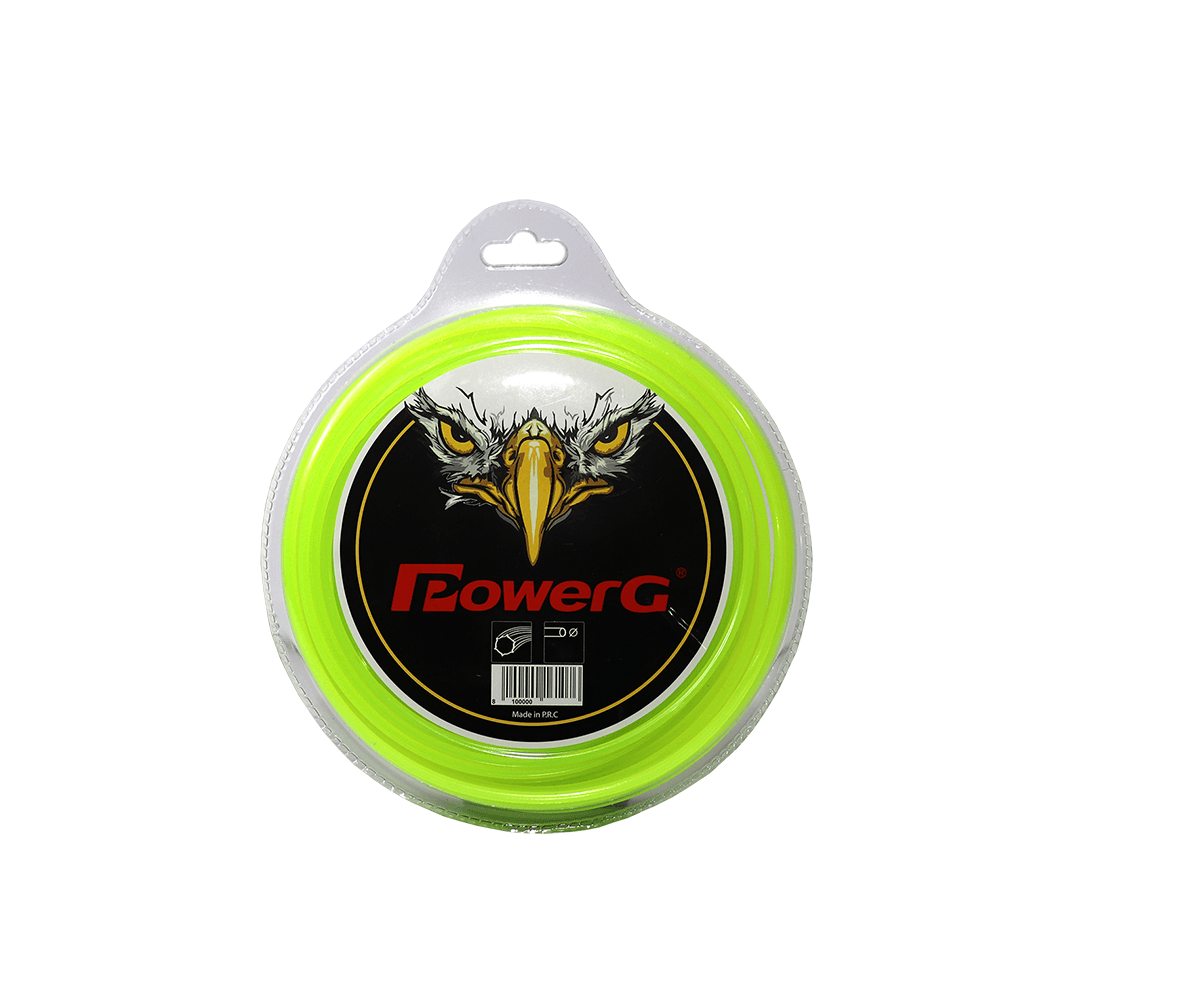 Dakkın Misina PowerG Sarı 6 Köşe 3.0 mm 56 m POWERG-40138 - 10'lu Koli Tırpan Yedek Parça