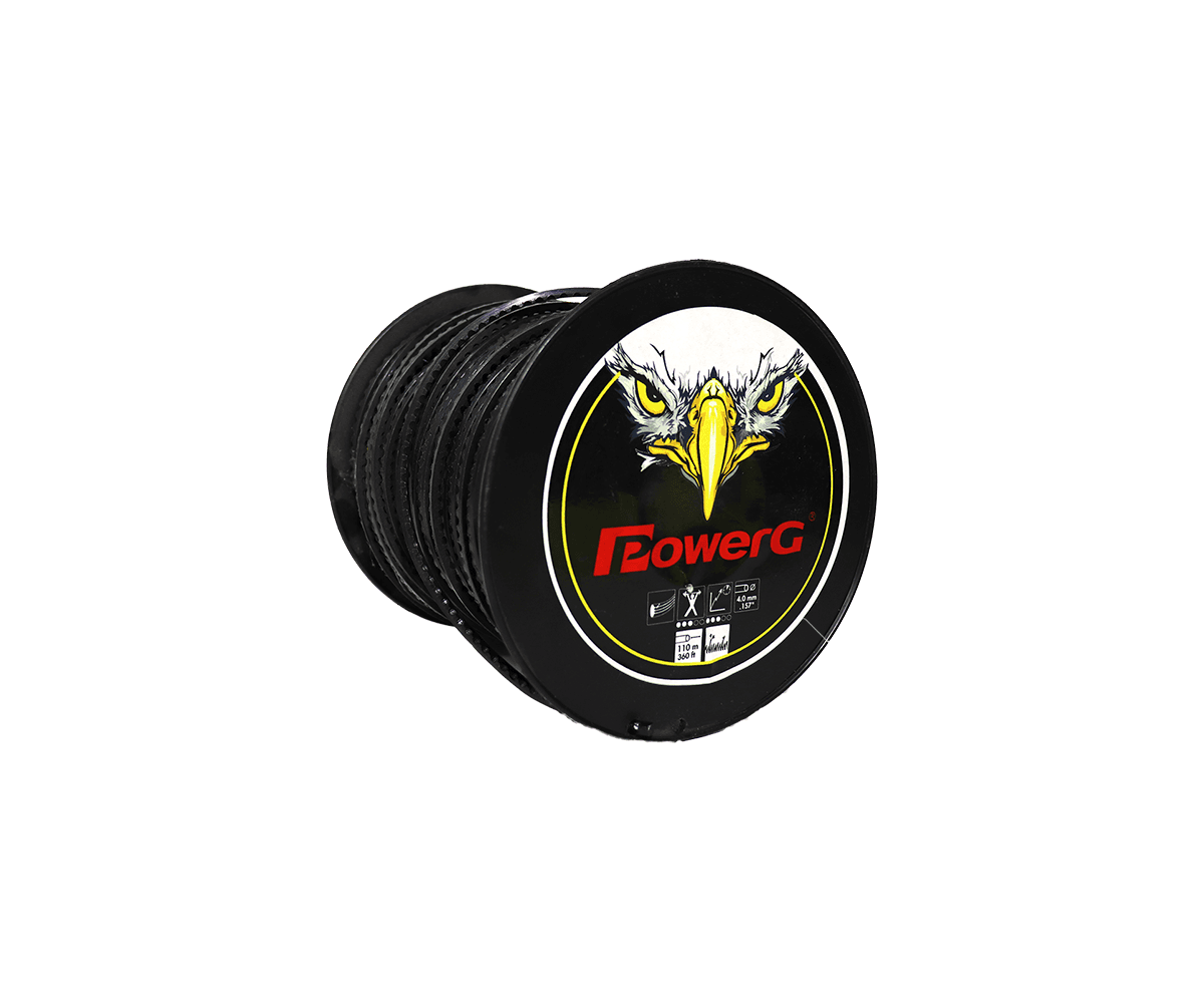 Dakkın Misina PowerG Siyah 110 m Tırtıklı 4.0 mm POWERG-40148 Tırpan Yedek Parça