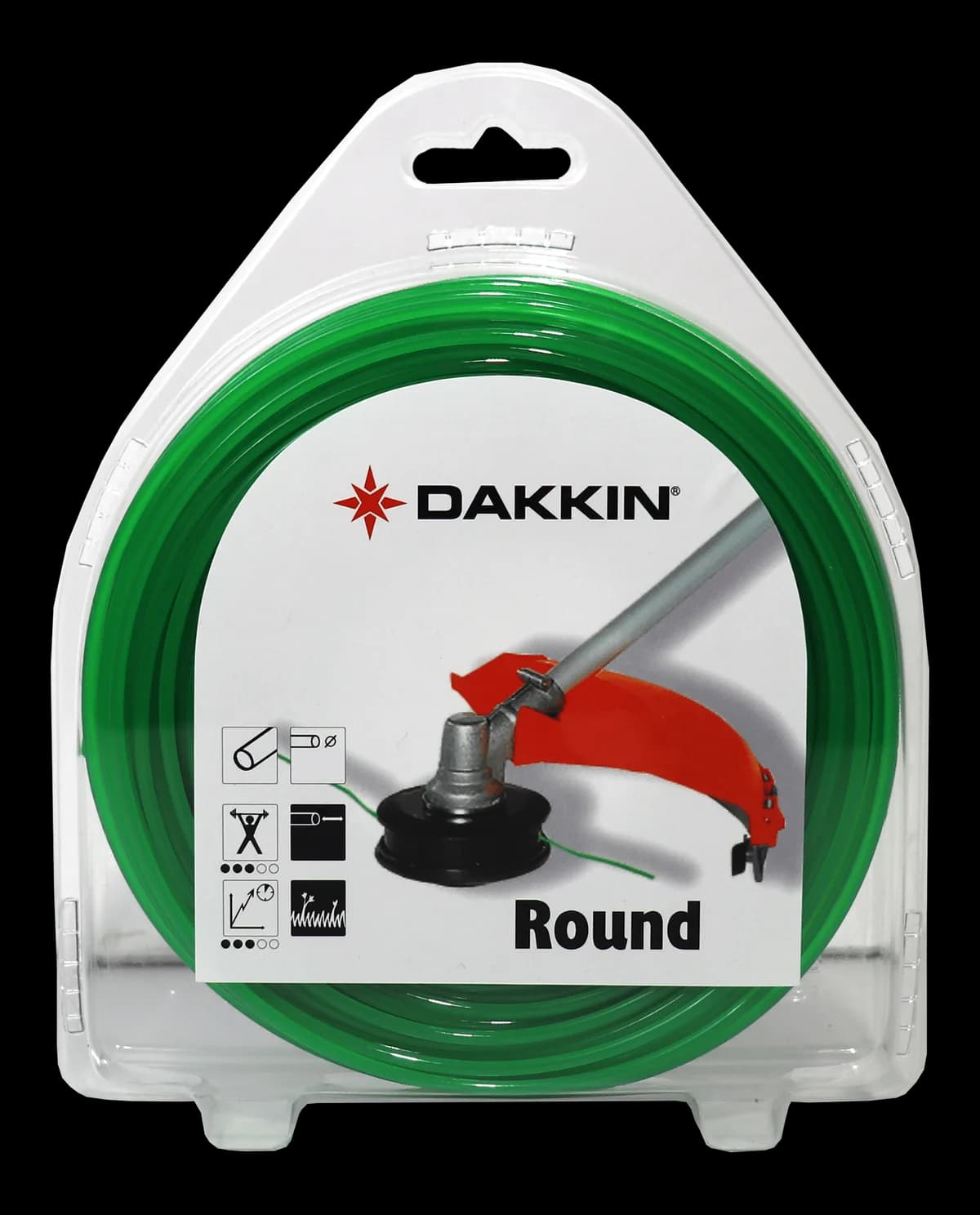 Dakkın Misina Yuvarlak 3.0 mm 57 m H8100Y30 DAKKIN-H8100Y30 - 8'li Koli Tırpan Yedek Parça