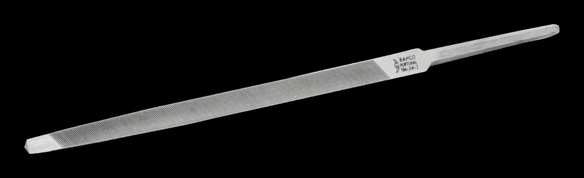 Eğe Üçgen İnce Sapsız 100 mm Bahco 4-186-04-2-0 Motorlu Testere Yedek Parça ve Aksesuar
