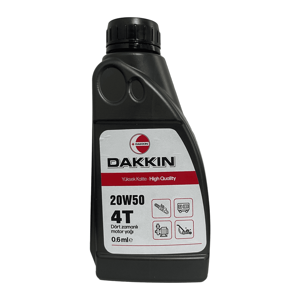 Motor Yağı 4T 0.6 ml 20W50 Dakkın DAKKIN-81053 - 22'li Koli Çapa Makinesi Sarf Malzemeleri