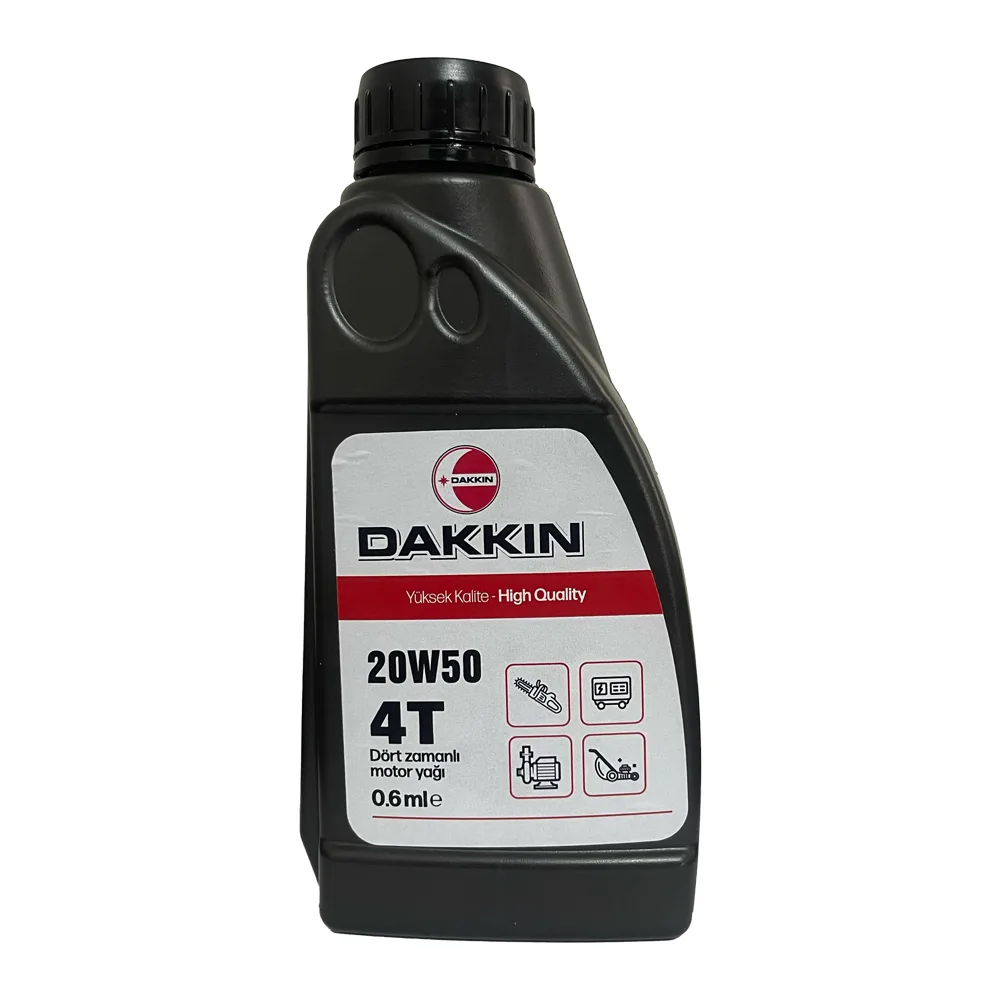 Motor Yağı 4T 0.6 ml 20W50 Dakkın DAKKIN-81053 - 22'li Koli Çapa Makinesi Sarf Malzemeleri